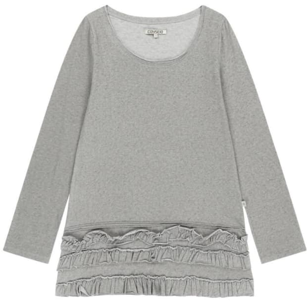 코이세이오 바텀 멀티플 프릴 원피스 2사이즈