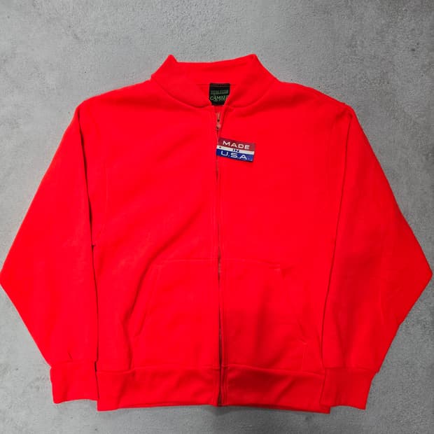 90s Camber USA 집업 블루종 자켓 