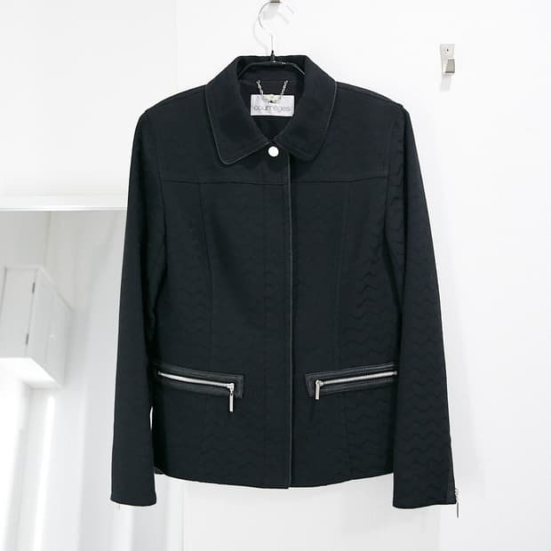 Zig-zag Pattern Jacket