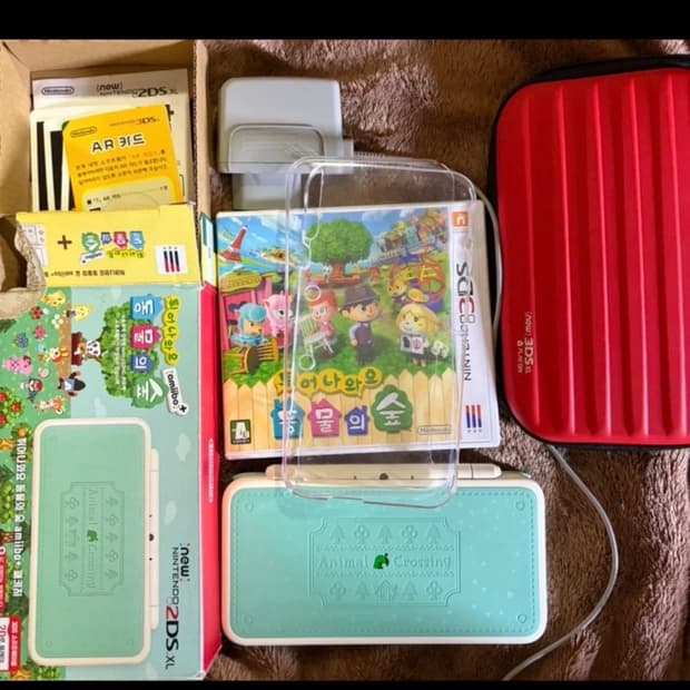 닌텐도 New 2DS XL 동물의 숲 에디션