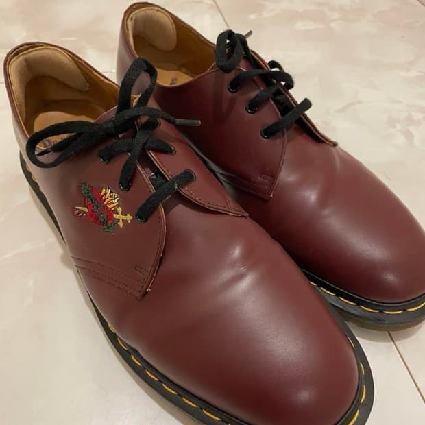 Supreme x Dr.Martens Sacred Heart Red