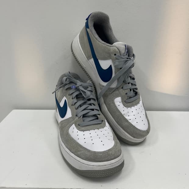 나이키 에어포스 1 애슬레틱 클럽 라이트 스모크 그레이 마리나 로우 