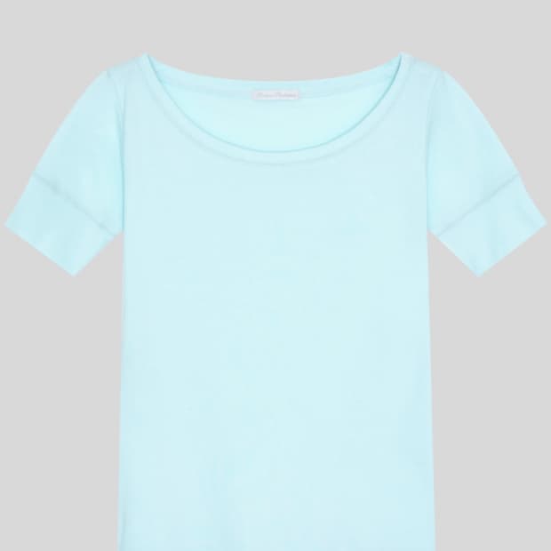 샵페어리 립 하프 탑 민트 rib half top mint