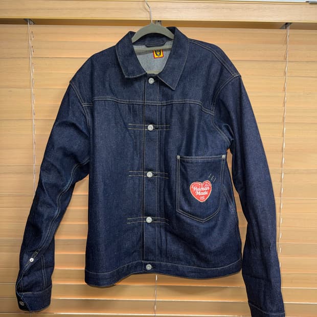 휴먼메이드 데님워크자켓 패스트인디고 (L)