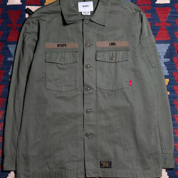 Wtaps 더블탭스 퍼티그 셔츠 3