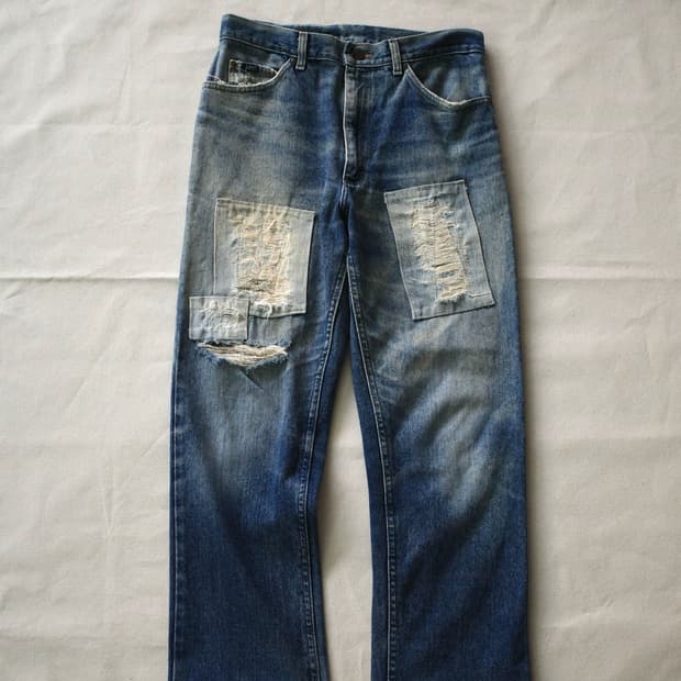 리 데님 팬츠