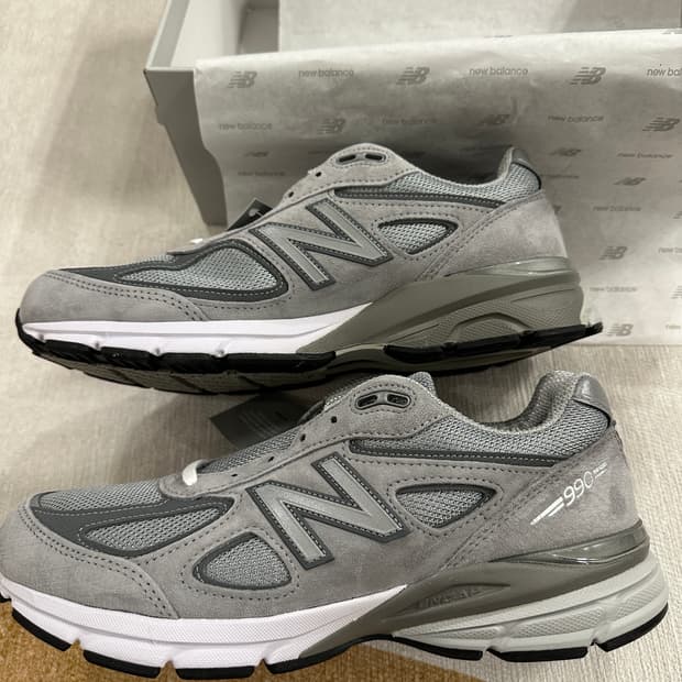 뉴발란스 990 v4 그레이 275 u990gr4
