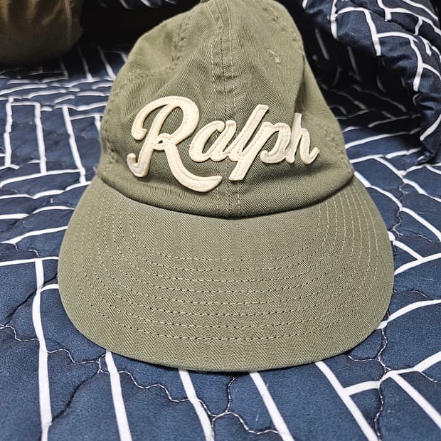 랄프로렌 헤링본 볼캡 팝니다