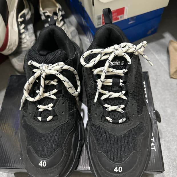 Balenciaga Triple S Sneakers Clear Sole 