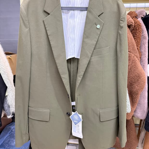 ZIO SONGZIO 남성 정장 슬림핏 105