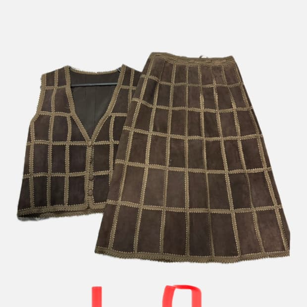 모리걸 세트 배스트 롱치마 