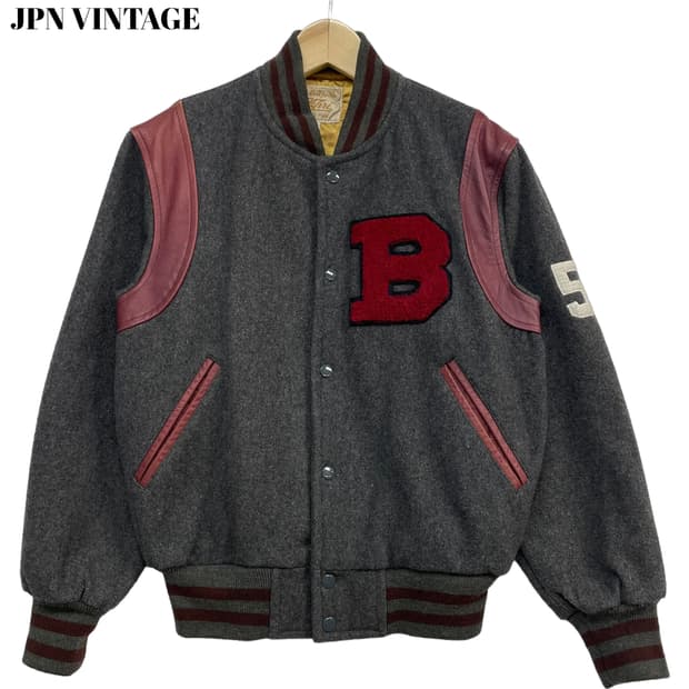 Jpnvintage wool varsity jacket