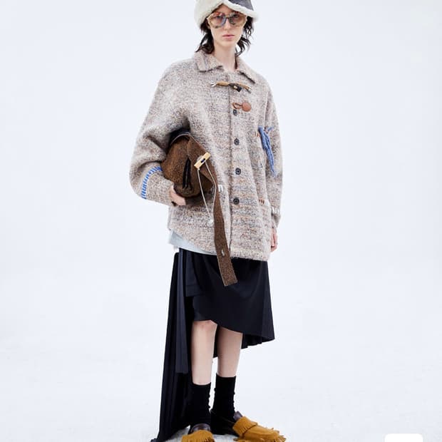 아더에러 ader error oz knit jumper beige 