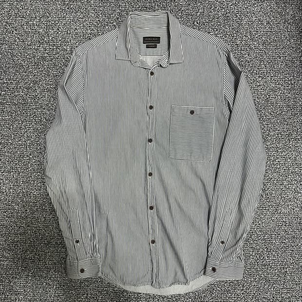 (M) 자라 스트라이프 긴팔 셔츠 남성