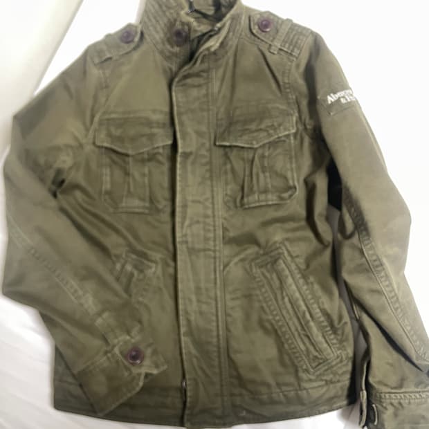아베크롬비 야상 자켓 s