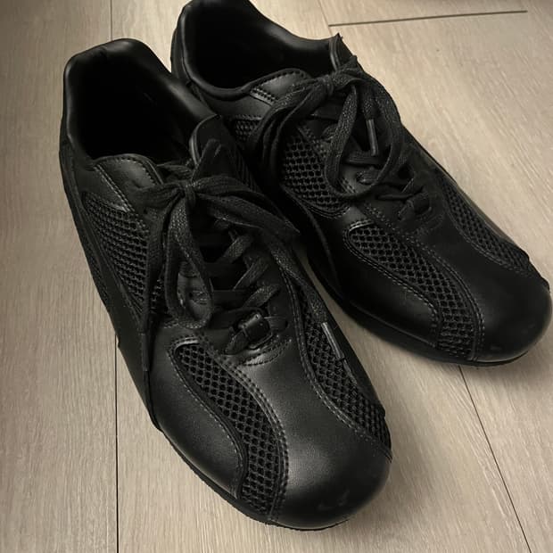 야세 스파이더 레더 스니커즈 250