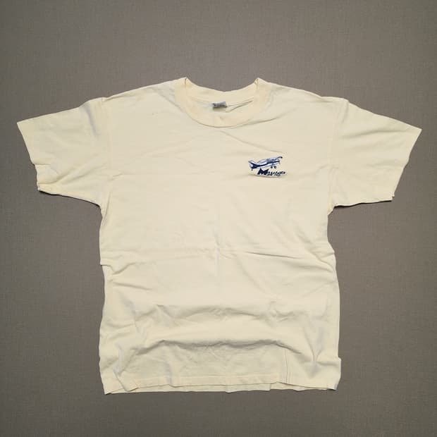 90s Anvil USA Mullet Air Inc 항공 빈티지 티셔츠