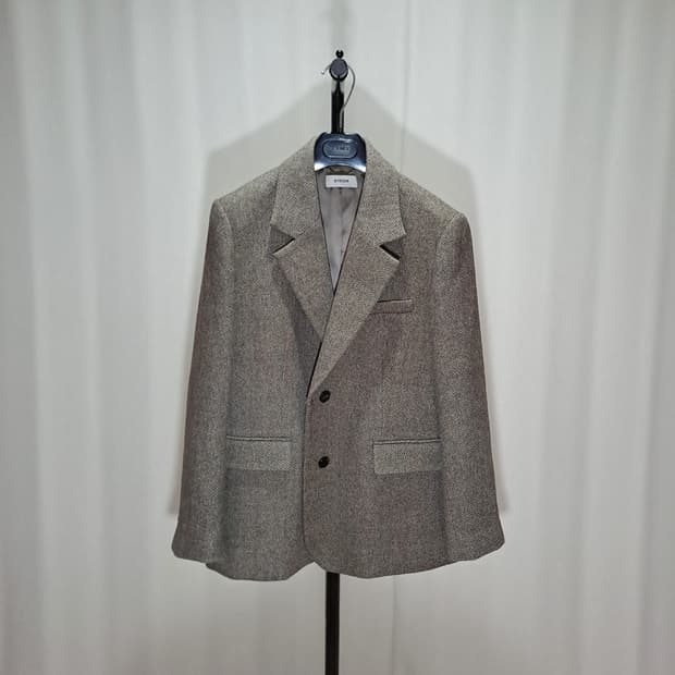 (여성 택포) 시스템 23FW 헤링본 자켓 82-94-160 B630