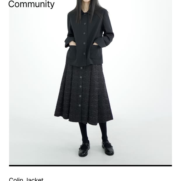 새) 유노이아 콜린자켓