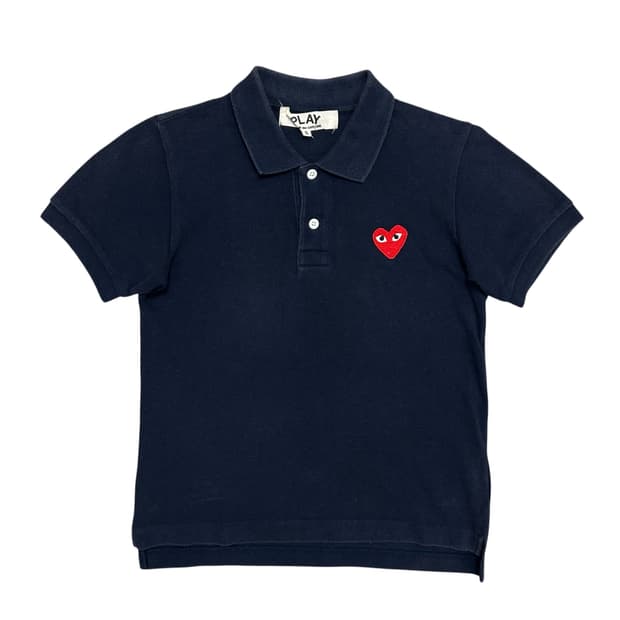 꼼데가르송 우먼스 네이비 카라티(S)