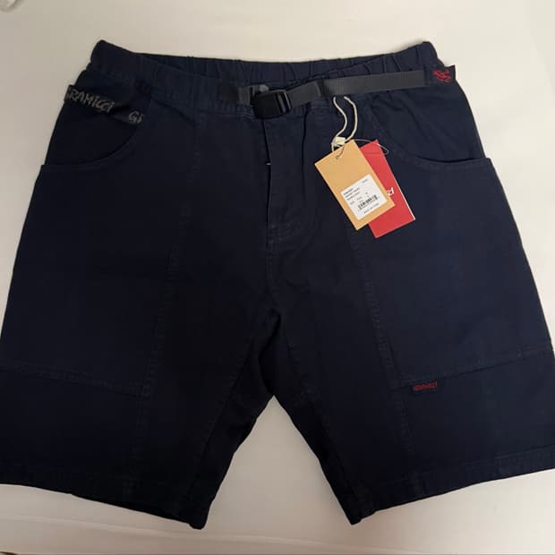 그라미치 가젯 쇼츠 더블네이비 m 새상품