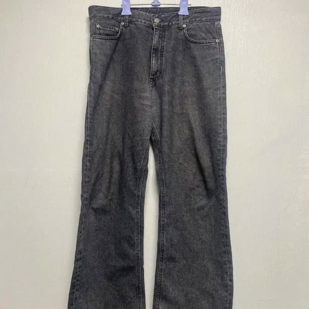 UNIFORM BRIDGE 유니폼 브릿지 흑청 데님팬츠  L사이즈32