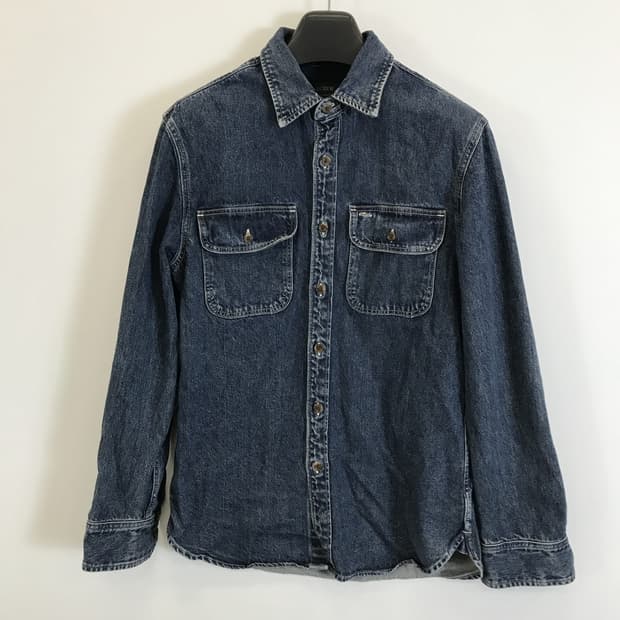 J.CREW 제이크루 90s USA코튼 데님셔츠 [S]