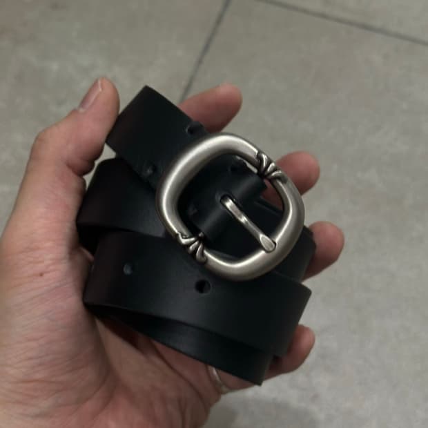 Ch flame belt - 크롬 불꽃 벨트