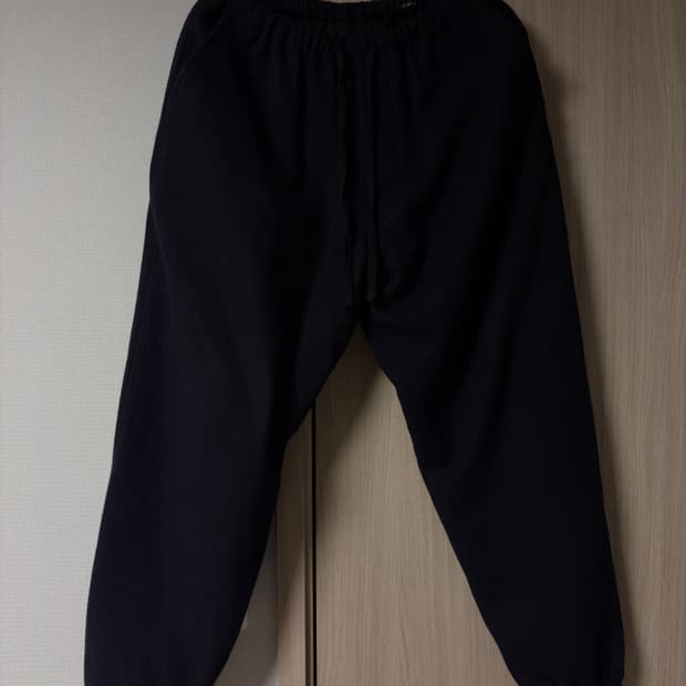 25aw 코모리 comoli 캐시미어 드로우 스트링 팬츠 1사이즈