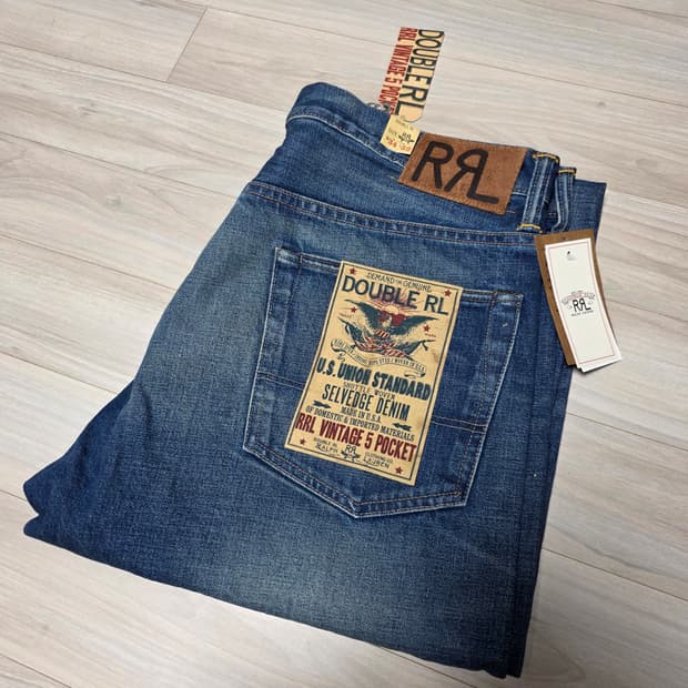 RRL 빈티지 파이브포켓 그랜드폴스 34/32