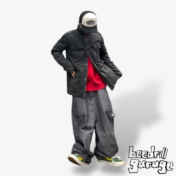 리바이스 다크 그레이 야상 자켓