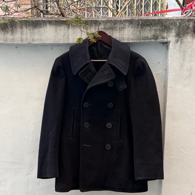 [OG]40’s WW2 USN 피코트 동일 사용자 모자 세트