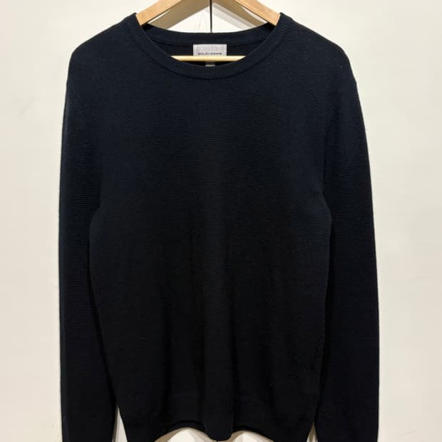 솔리드옴므 캐시미어 니트 스웨터