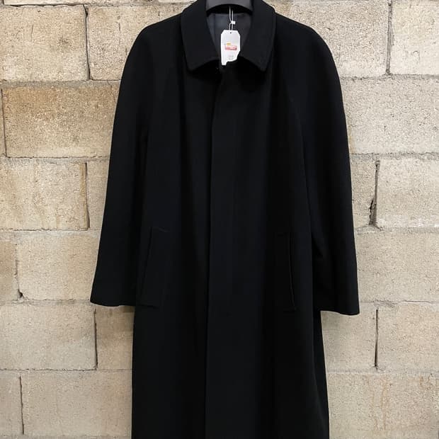 엠포리오 아르마니 울 롱 코트 