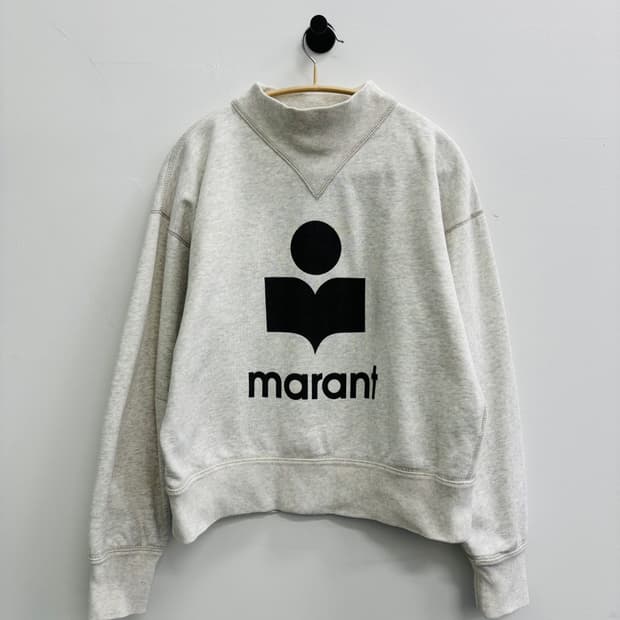 이자벨 마랑 에뚜왈 모비 로고 맨투맨