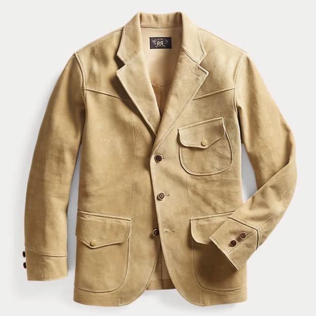 RRL 양가죽 스포츠코트자켓 L