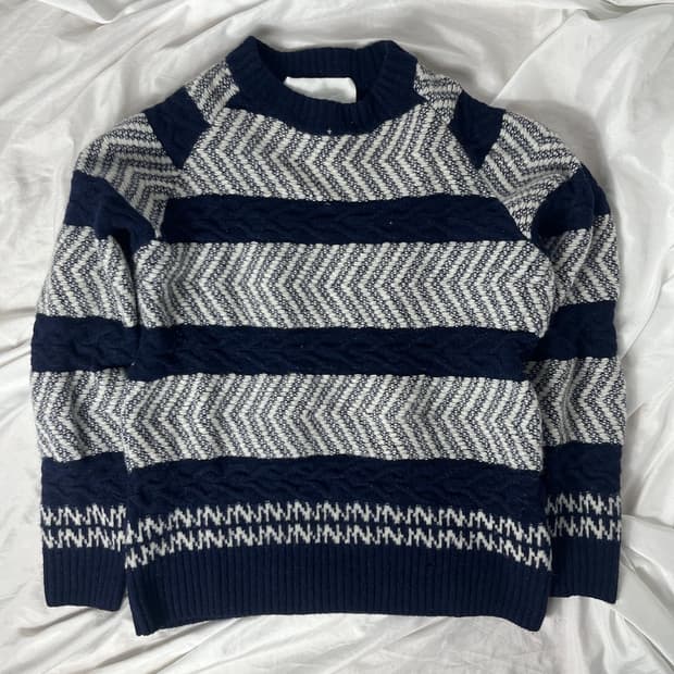 16aw 화이트 마운티니어링 울 니트