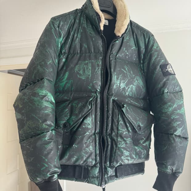 2015FW 스톤아일랜드 히든 리플랙티브 패딩 M