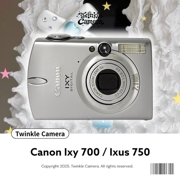 (원희/채영✨) Canon ixy 캐논 익시 700 (익서스 750)