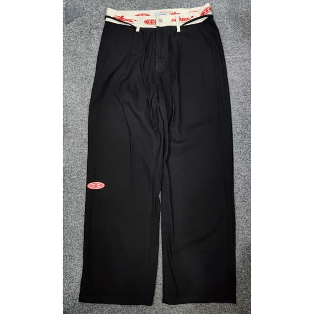 엑스톤즈 펠비스 벨트 나염 코튼 팬츠 바지 L