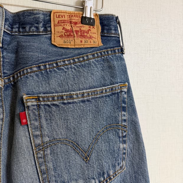리바이스 501 USA 데님