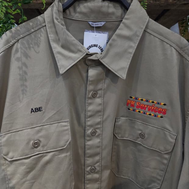 CARHARTT 칼하트 베이지 긴팔셔츠