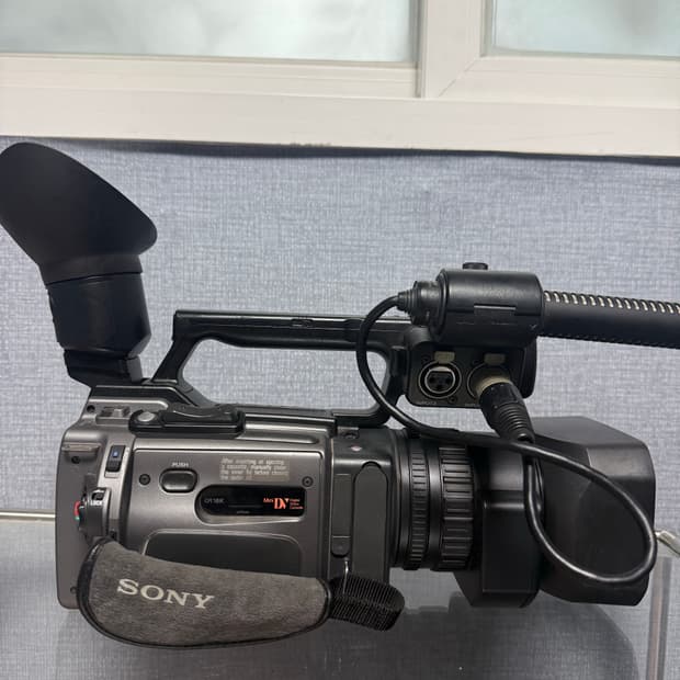 Sony소니 DSR-PD170 6mm 디지털 캠코더+렌즈 2개, 마이크