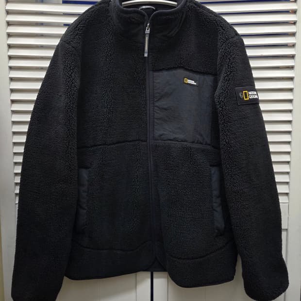 내셔널지오그래픽 하이넥 플리스 집업