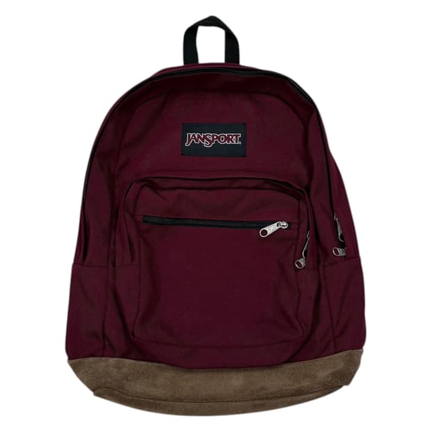 잔스포츠 빈티지 라이트팩 버건디 레드 백팩 가방
