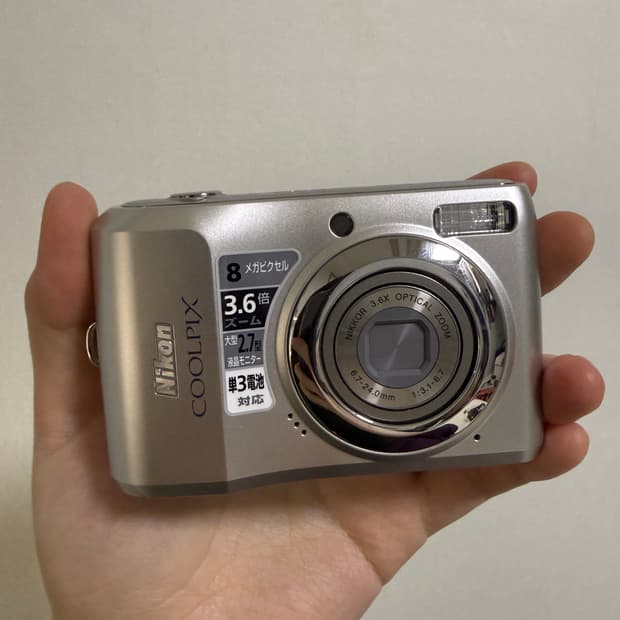 [상태최상] 니콘 쿨픽스 L19 실버 🩶