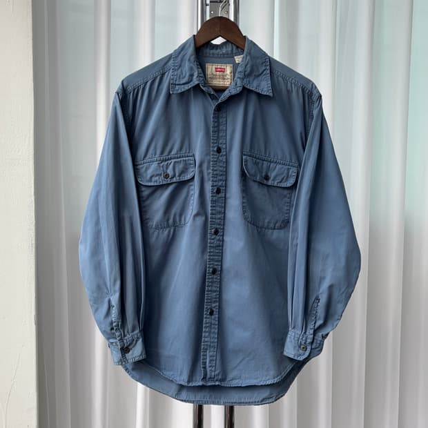 [M]리바이스 90s 인디고 블루 워크 셔츠