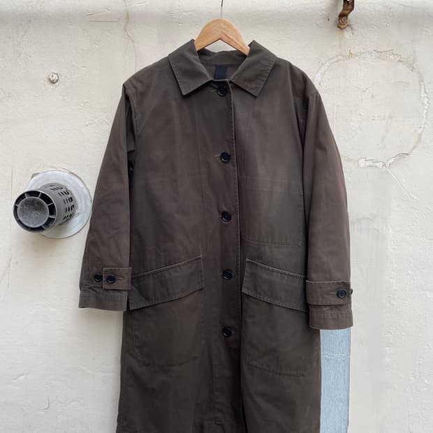 MHL, 퀼팅 라이너 브라운 코트 1