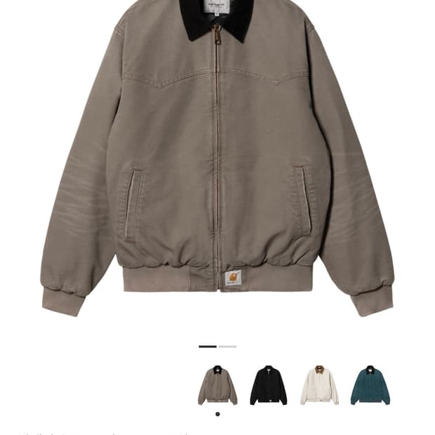 칼하트 WIP 산파테 자켓