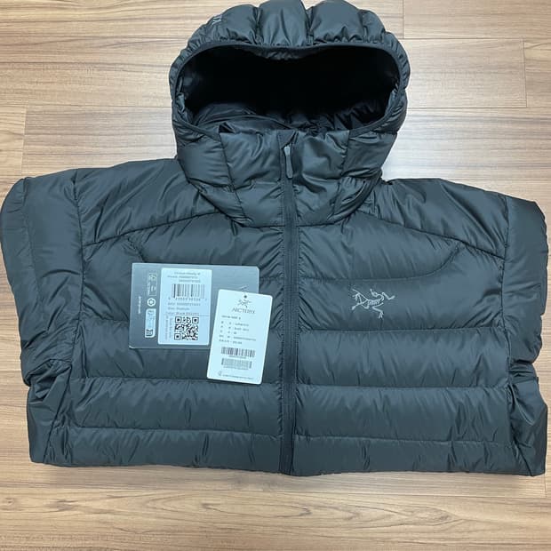 아크테릭스 세륨 후디 블랙 m